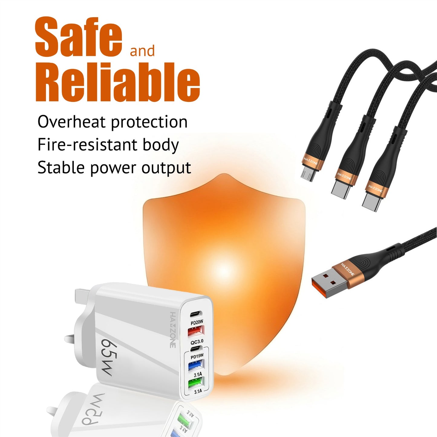 3 in 1 Charging Cable
